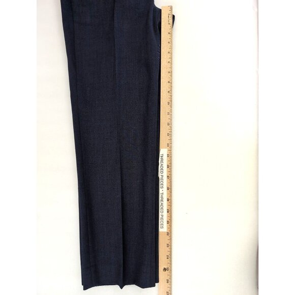 Banana Republic Avary Straight Pant Womens 8 Blue Chic Tailored Career Capsule - Picture 11 of 11